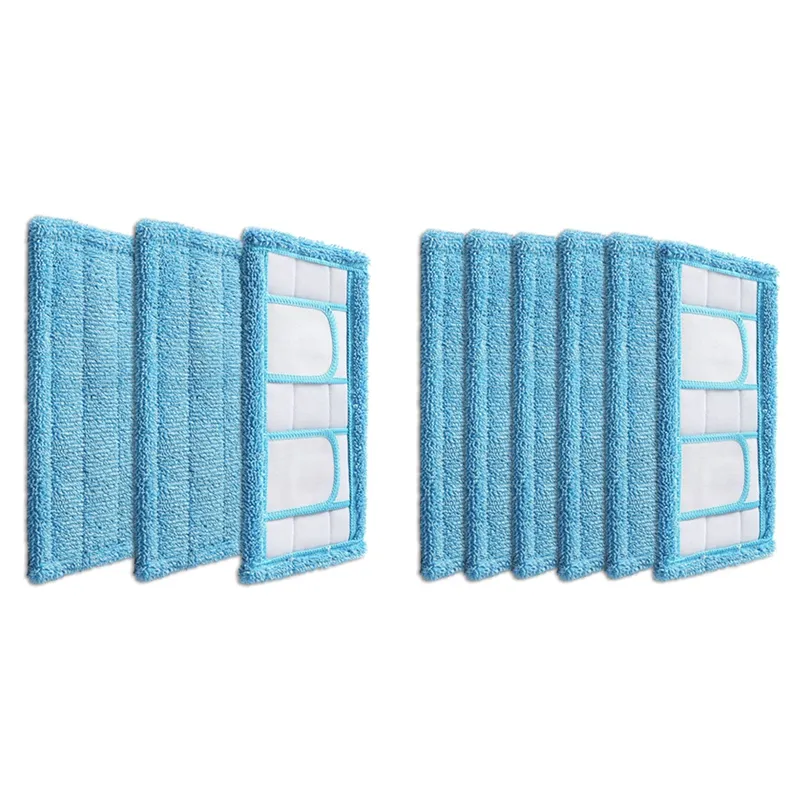  Reusable Mop Pads Compatible with Swiffer Wet Jet Mops
