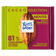 Socola Socola đen Cacao 81% gốc nước Ghana Ritter SportSản Phẩm Nhập Khẩu