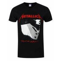 Hot sale Metallica Band Thin Lizzy band graphic Mens 100% Cotton Round Neck Short Sleeve T-Shirt  Adult clothes