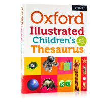 Oxford illustrated childrens Thesaurus English Dictionary English learning reference book primary illustrated dictionary family dictionary