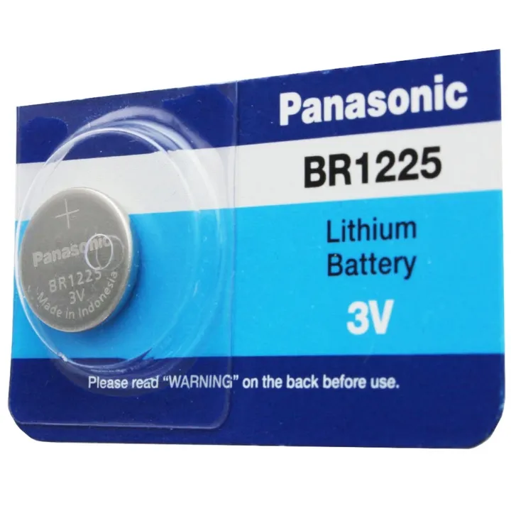 Panasonic BR1225 (1pc) 3v Lithium Button Cell Battery in Blister Pack