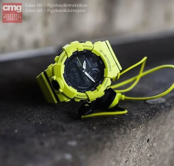 GShock gba8009adr GSquad นับก้าวเดิน วัดแคลอรี่ได้ มี auto light