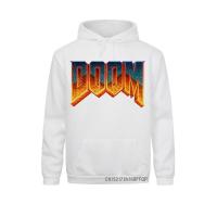 Doom Sweatshirt Faddish Men Pullovers Gamer Crewneck Long Sleeve Hoodies Cozy Coat Designer Hooded Sweats Wholesale