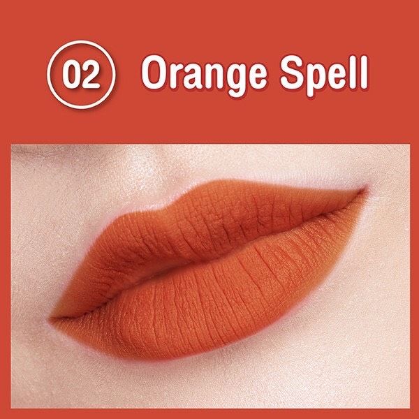 juju-ne-no-02-magic-color-butter-matte-lip-cream-จูจู-เน่-บัตเตอร์-แมท-ลิป-คริม-เบอร์-02-orange-spell-x-1-ซอง