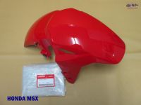 HONDA MSX FRONT FENDER “RED” “GENUTNE PARTS“ #บังโคลนหน้า สีแดง ของแท้