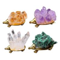 Crystal Animal Figurines Mini Glass Hedgehog Statues Hand-Carved Gemstone Healing Crystal Collection Home Table Decoration Ornaments Collectible Gifts kindly