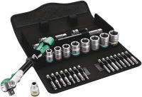 Wera - 8100 Sb 9 Zyklop Speed Ratchet Set Imperial 3/8 (5004049001)