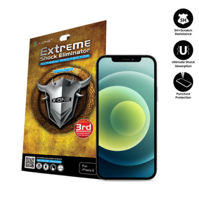 IPhone 12 Mini (5.4 ") X-One Extreme Shock Eliminator (3rd) Clear Screen Protector