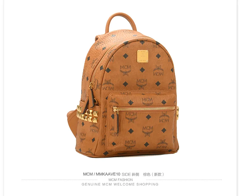 Direct】MCM Women's 20Years of the New STARKSide Rivet Mini Backpack  BackpackMMKAAVE10