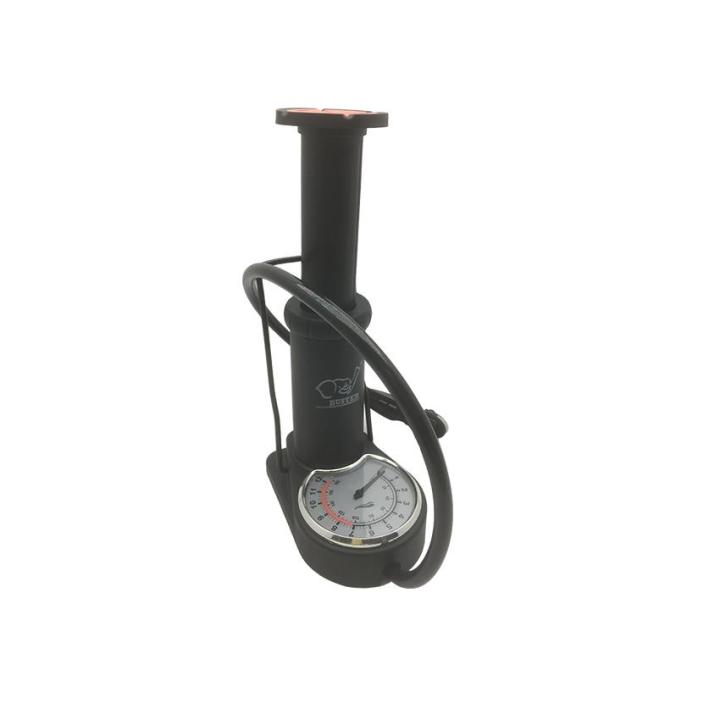 mini-foot-pump-buster-ที่สูบลม-ที่สูบลมจักรยาน-ที่สูบลมยางรถ-ที่สูบลมพกพา-ที่สูบลูกโป่ง-ที่สูบลมรถมอไซ-ที่สูบลมที่นอน-ที่สูบลมลูกบอล-foot-pump-bicycle-motorcycle-light-weight-สีดำ-t0797