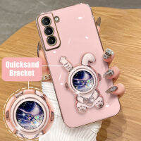 Newhotquicksand Glitter กระต่ายพับสำหรับ Samsung Galaxy S23 S22 Note20 ultra S21 S20 PLUS FE A21 A53 A72 A52 A22จัดส่งฟรี