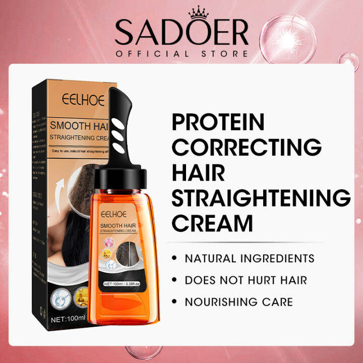 Original Straight Hair Cream Keratin Hair Straightening Treatment Hair