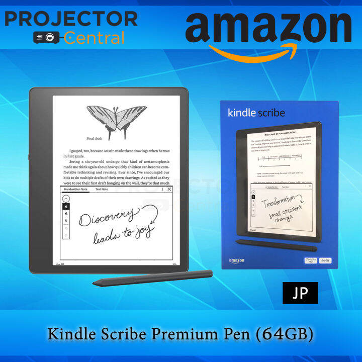 Amazon Kindle Scribe (64 GB), The First Kindle for Reading and Writing, with a 10.2 Inch 300 ppi