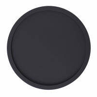 4pcs Silicone Soft Black Coaster Insulated Non-Slip Ho Kitchen Customizable Exclusive Logo Round Placemat