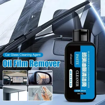 Rayhong Glass Oil Film Removing Paste Glass Cleaner Polish Agent for  Bathroom Window Glass Auto Car Windshield Windscreen - AliExpress