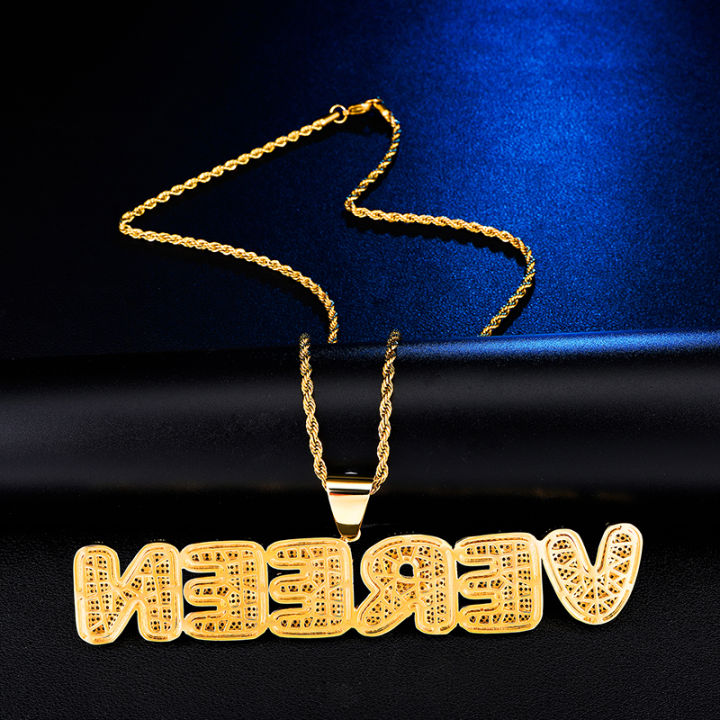 hip-hop-custom-name-zircon-iced-out-bubble-letters-chain-pendants-amp-necklaces-for-men-jewelry-with-gold-cuban-tennis-chain