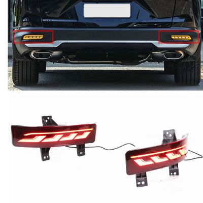 อะไหล่รถยนต์ไฟเบรก Bemper Belakang LED ไฟตัดหมอก Honda CRV CR-V 2020-2021อะไหล่ที่สะท้อนสำหรับรถหลอดไฟเบรคไฟระบุสัญญาณ87Tixgportz