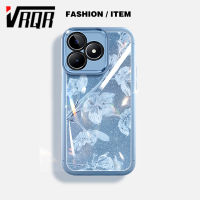 VRQR เคส OPPO Realme C35 4G Narzo 50A Prime 4G Realme C51 C53 Narzo N53 เคสกันกระแทกฟิล์มเลนส์ Meitong Sparkling Star ดอกชงโคสินค้าแฟชั่นเคสโทรศัพท์