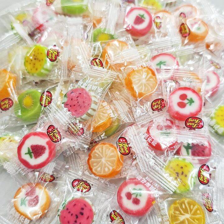 TF Fruity Mix Hard Candy (50pcs) Fruit Flavour Candies / Gula Gula