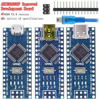 Mini / Type-C / Micro USB Nano 3.0 พร้อมตัวควบคุมนาโนที่เข้ากันได้กับ bootloader สําหรับไดรเวอร์ arduino CH340 USB 16Mhz ATMEGA328P