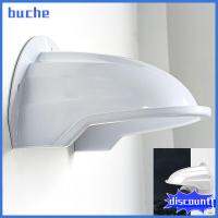 BUCHE สีขาวขาว โล่ป้องกันกล้อง เอบีเอสเอบีเอส กล้องวงจรปิดป้อมปืนโดม ฝาครอบกล้องกันฝน การรักษาความปลอดภัยความปลอดภัย ที่คลุมป้องกัน