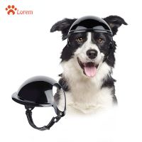 2022 New Arrivals Pet Helmet Motorcycle Helmets Bike Hat Safety Riding Outfit with Ear Holes Helmets for Dogs Cats Accessories