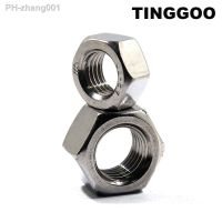 2/5/10Pcs M3 M4 M5 M6 M8 M10 M12 M14 M16 304 A2-70 Stainless Steel Fine Thread Pitch 0.35/0.5/0.75/1/1.25/1.5mm Hex Hexagon Nut