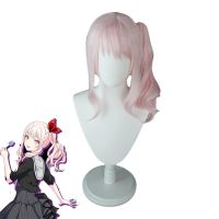 【LZ】✥✈⊕  SEKAI FASE CORES! Projeto Anime Akiyama Mizuki Peruca Cosplay Longo Rosa Encaracolado Resistente Ao Calor Perucas de Cabelo Sintético