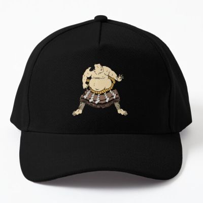 Sumo Wrestler Baseball Cap Hat Casquette Casual Boys Spring
 Women Hip Hop Printed Black Outdoor Sun Summer Czapka Sport