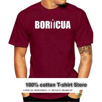 เสื้อยืด Boricua Puerto Riko สีดำเปอร์โตริโก