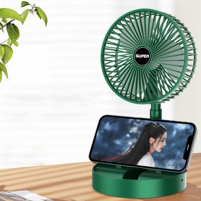 Xiaomi Desktop Foldable Retractable Small Fan Mini Portable Charging USB Home Low Noise High Duration Standby Mini Electric FanTH