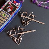 【YF】☜  Hip Hop Metal Hairpins Korean Side Clip Design Color Brarrettes