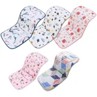 Stroller Seat Liner Cooling Pad Pram Cushion Reversible Breathable Toddler Car Seat Cushion for Car Seats Strollers High Chairs landmark