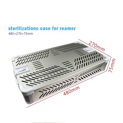 1Pcs Sterilization Case For Reamer Autoclavable Sterilization Case Box Orthopedic Instrument