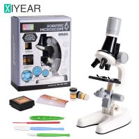 Zoom Microscope Lab LED 800X Biology Microscope For School Children Science Experiment Kit Education Scientific Toys Gifts