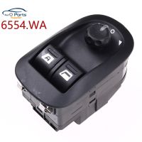 New 6554.WA 6554WA Power Window Switch with Mirrow Switch for Peugeot 206 206 CC 206SW 306 206 Saloon 2007-2016