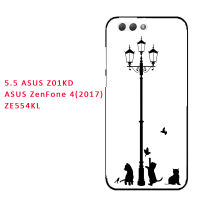 สำหรับ ASUS Z01KDA/ ZenFone 4(2017) ZE554KL/ZenFone 5(2018) /Zenfone 5Z/ZE620KL ZS620KL/ X00QD/Z01GD/Zenfone 4 Pro (ZS551KL) เคสซิลิโคนนิ่ม