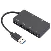 [HOT HAIXWLXKWW 589] Type C USB 3.0ตัวแยกความเร็วสูง4พอร์ต2.0พร้อมชาร์จสำหรับ Hub 3 0