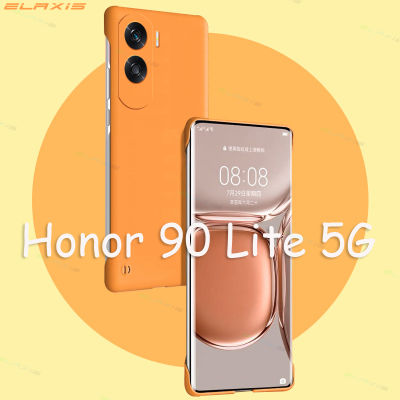 ELAXIS เคส Huawei Honor 90 Lite 5G เคสโทรศัพท์น่ารักบางพิเศษไม่มีขอบกันกระแทกสีลูกกวาดฝาหลังป้องกันอย่างหนักสำหรับ2023ดีไซน์ใหม่ EL003