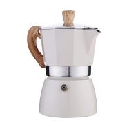 150/300ml Aluminum Coffee Maker European Style 8 Angles Stovetop Italian Cafe Geyser Kettle Latte Stove Barista Pot