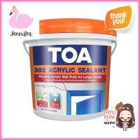 อะคริลิกอุดโป๊ว TOA 302 1 กก. สีขาวACRYLIC WALL PUTTY TOA 302 1KG WHITE **หมดแล้วหมดเลย**