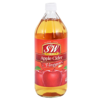 S&amp;W Apple Cider Vinegar เอสแอนด์ดับบลิว น้ำส้มสายชูหมักจากแอปเปิ้ล 946 มล.