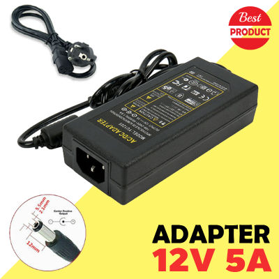 Adapter 12v 5a อะแดปเตอร์ 12โวล์ท5แอมป์