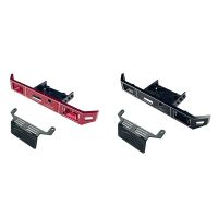 【YF】 LD-P06 Metal Front Bumper With Axle Armor Protector For LDRC LD P06 Unimog 1/12 RC Truck Car Upgrade PartsRed