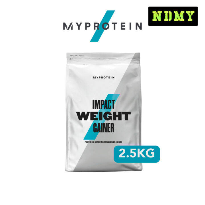Detoxification MyProtein Impact Weight Gainer (2.5 KG) Lazada