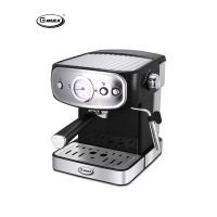 ( Pro+++ ) สุดคุ้ม Gmax เครื่องชงกาแฟ มีเกจวัดอุณหภูมิ 1.5L 15Bar Coffee Machine รุ่น CM-025 เครื่องชงกาแฟอัตโนมัติ เครื่องทำกาแฟ ราคาคุ้มค่า เครื่อง ชง กาแฟ เครื่อง ชง กาแฟ สด เครื่อง ชง กาแฟ แคปซูล เครื่อง ทํา กาแฟ