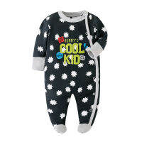 ชุดนอนเด็กเท้าทารกผ้าฝ้าย Onesie นอน Pjs,ทารกแรกเกิด Footies นอน N เล่น