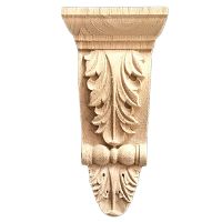 Modern Unpainted Carved Wood Applique Wood Decal Wood Frame Onlay Decoration Door Onlay Home Decoration Accessories Statues