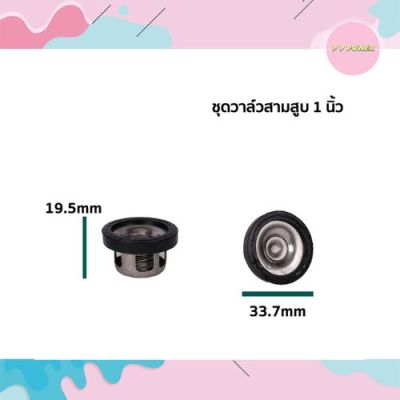 ชุดวาล์ว เครื่องพ่นยาสามสูบ 767 ขนาด 3/4 และ 1 นิ้ว