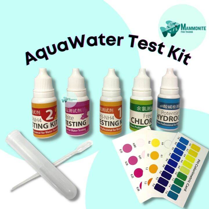 Aquarium Sianlon Aqua Water Health Test Kit Lazada PH